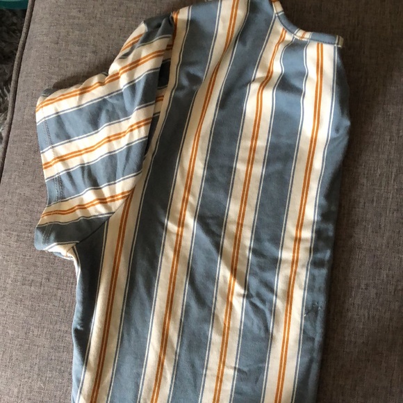 Striped cropped tee shirt - Picture 3 of 3